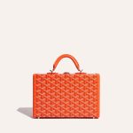 Goyard Grand Hôtel Trunk Bag Orange - Image 2